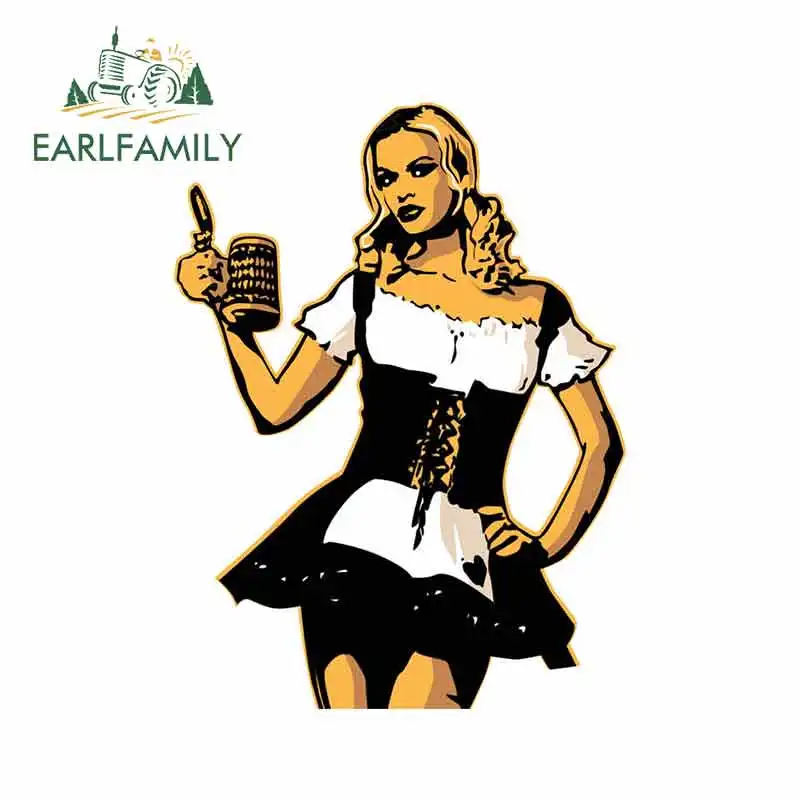 Непромокаемая виниловая наклейка на бампер багажник грузовик 13 см х 9 7