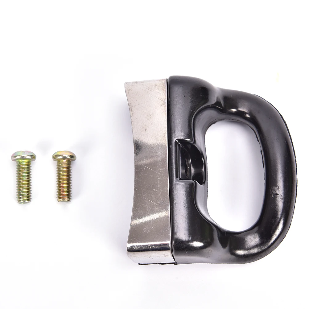 

Brand New Kitchen Cooker Pot Pan Side Holder Handle Grip Handgrip Black 60mm Length pressure cooker handle(With a screw)