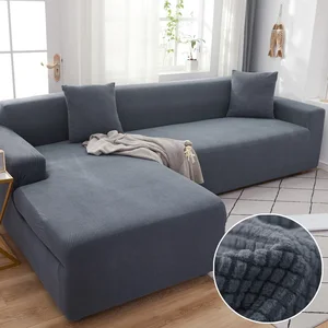 elastic sofa covers set for living room chaise lounge l shape corner velvet stretch couch armchair slipcover furniture protector free global shipping