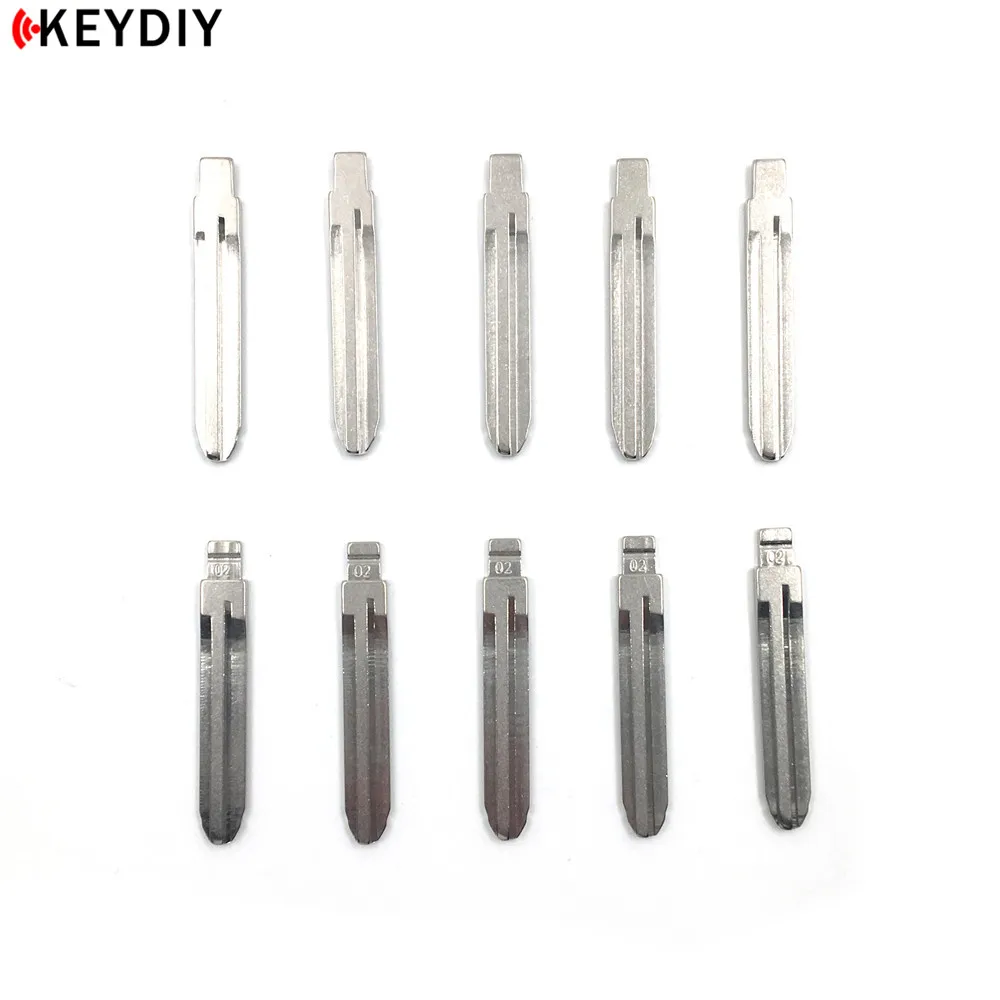 KEYDIY 10 шт./лот металлический заготовной необработанный откидной ключ KD/JMD/VVDI для