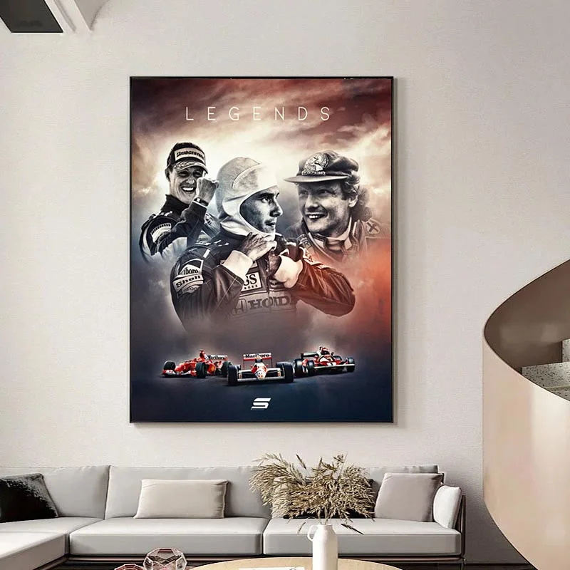 Формула 1 McLaren чемпионат мира плакат для гоночных фотографий фотография гостиной