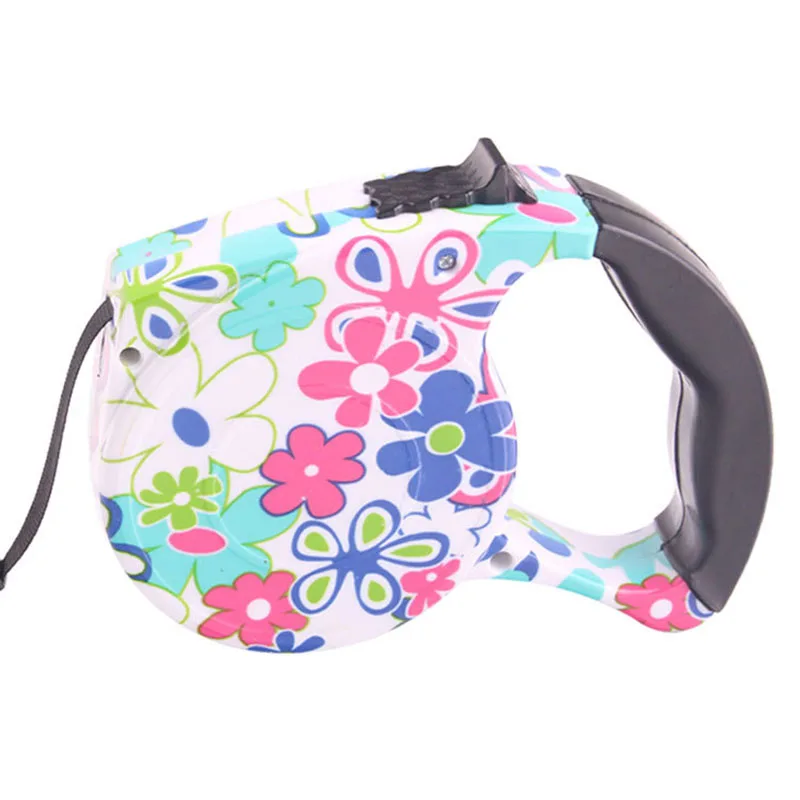 Поводок для ошейника собак автоматический выдвижной поводок щенка канат