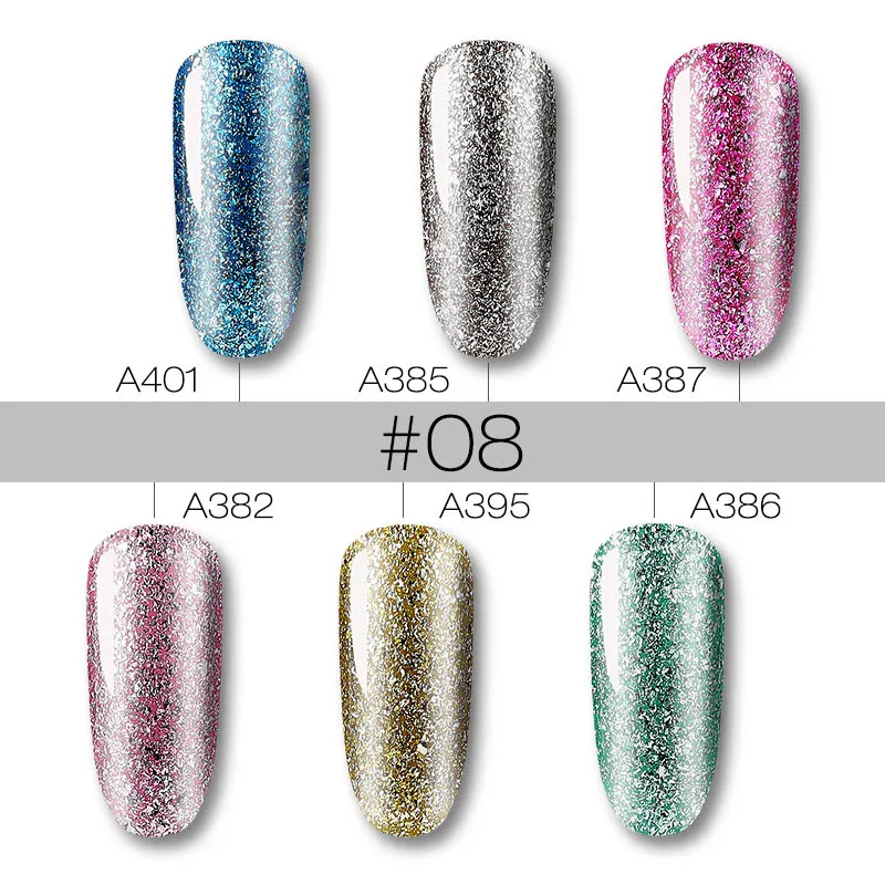 Гель-лак для ногтей ROSALIND 6 шт./комплект маникюрный набор нейл-арта лак