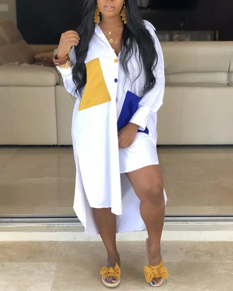 Женское элегантное свободное платье для отдыха асимметричное женское