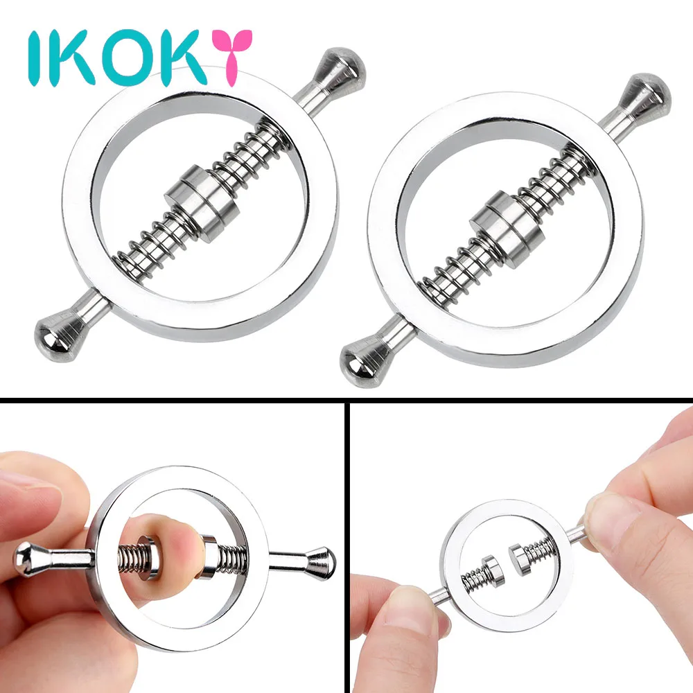 Стимулятор сосков IKOKY 1 пара секс-ограничители для рабов игры взрослых игрушки