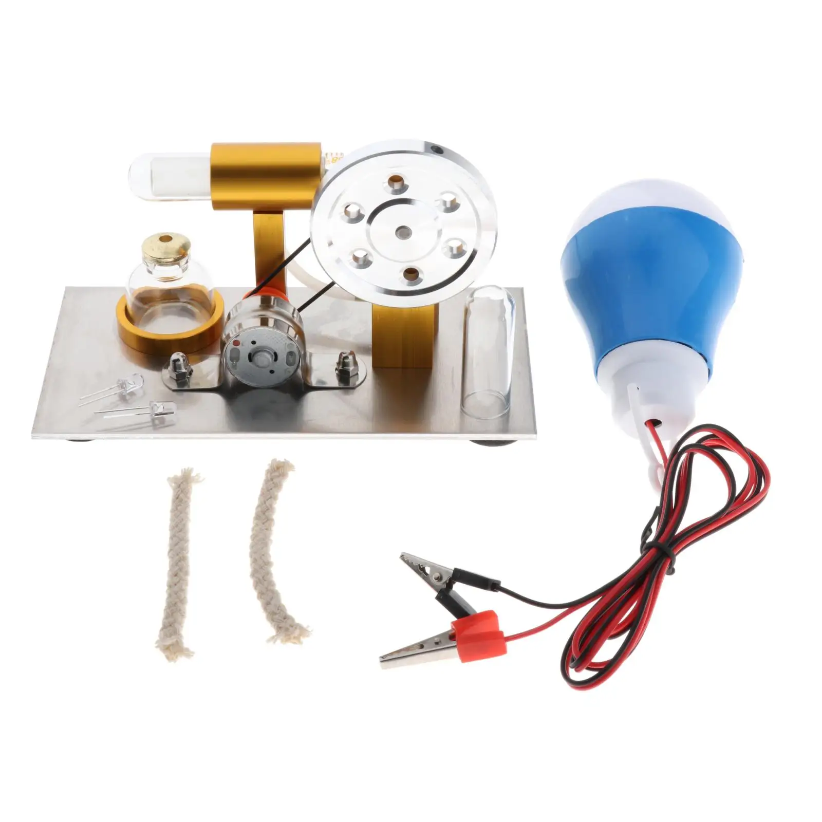 Металлическая Модель двигателя стремена Электрический парогенератор