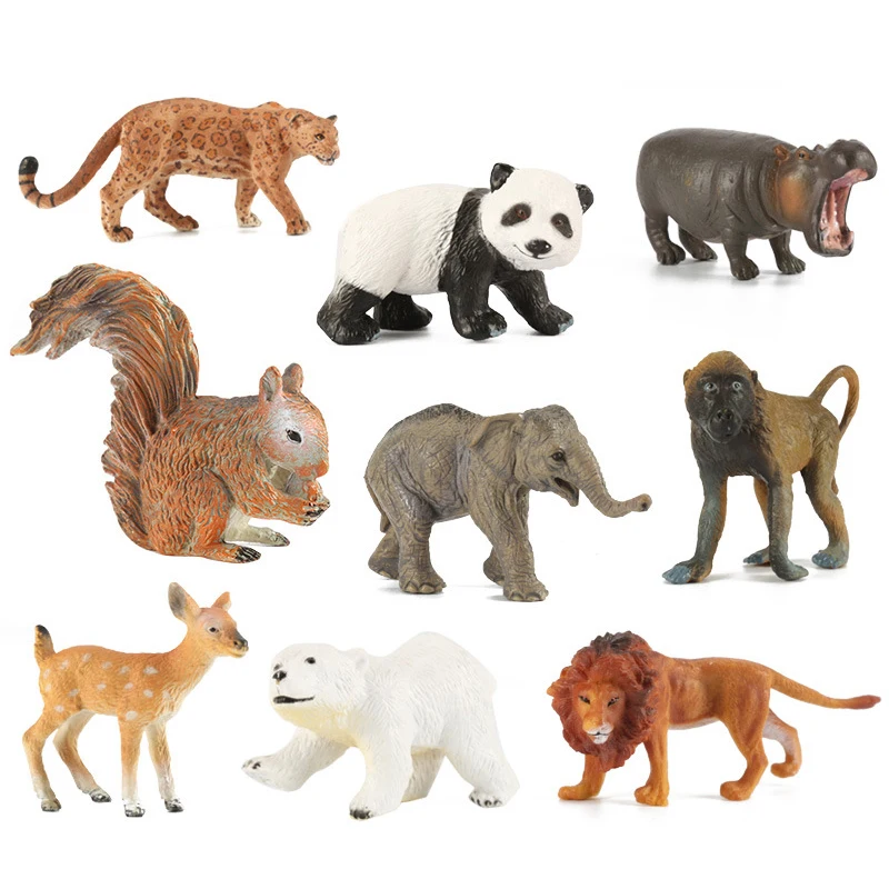 Динозавр модель игрушка для детей дракон набор Велоцираптор дикие животные