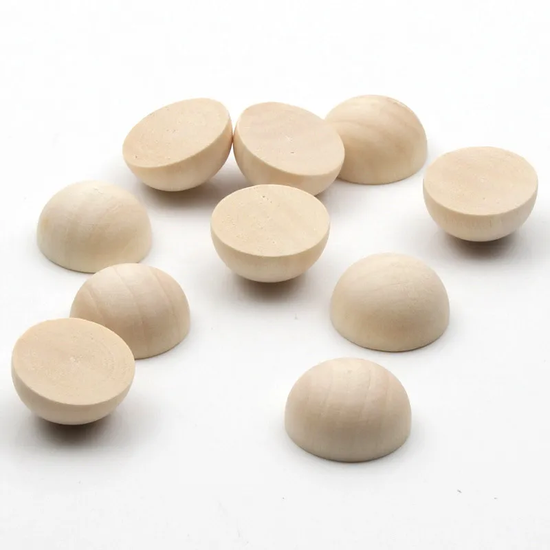 Бусины из натурального дерева без свинца для прорезывания зубов бусины с плоским