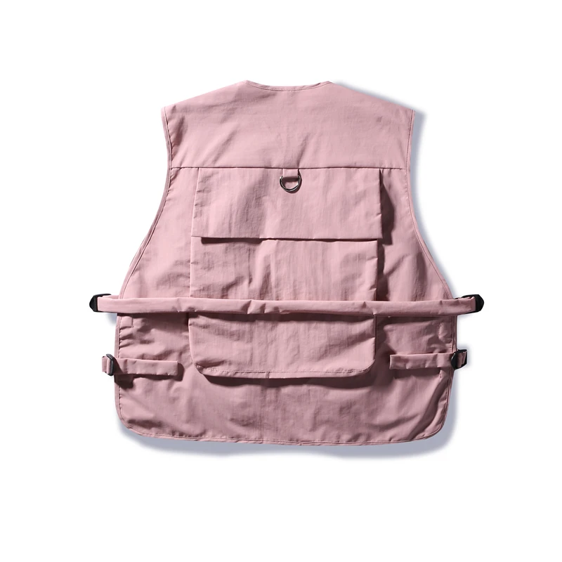 Военный жилет с несколькими карманами в стиле хип хоп мужской ядром папа куртка