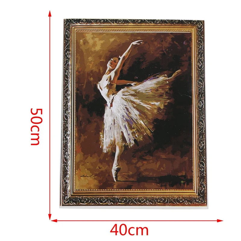 Сделай Сам масляная краска ing по номеру набор Ie рисование на холсте вручную