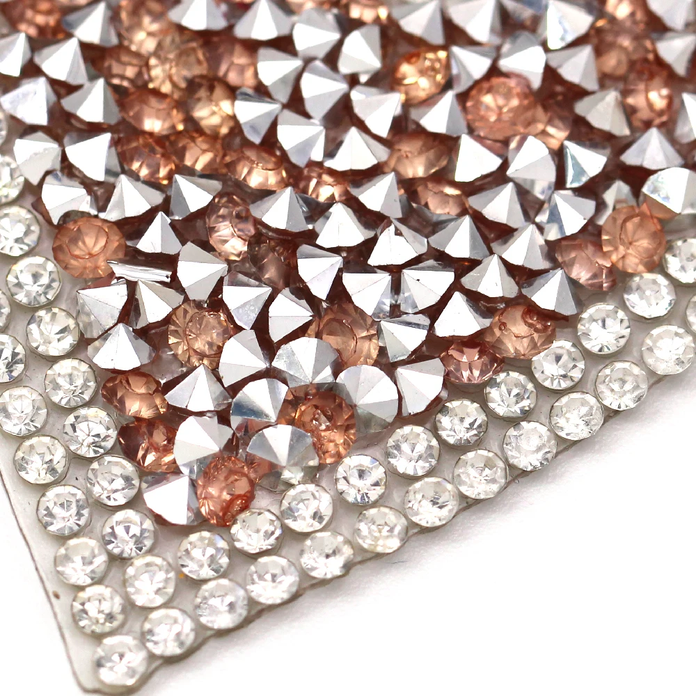 4 9 см нашивки Стразы в форме сердца любовь Горячая фиксация стразы s нашивка для