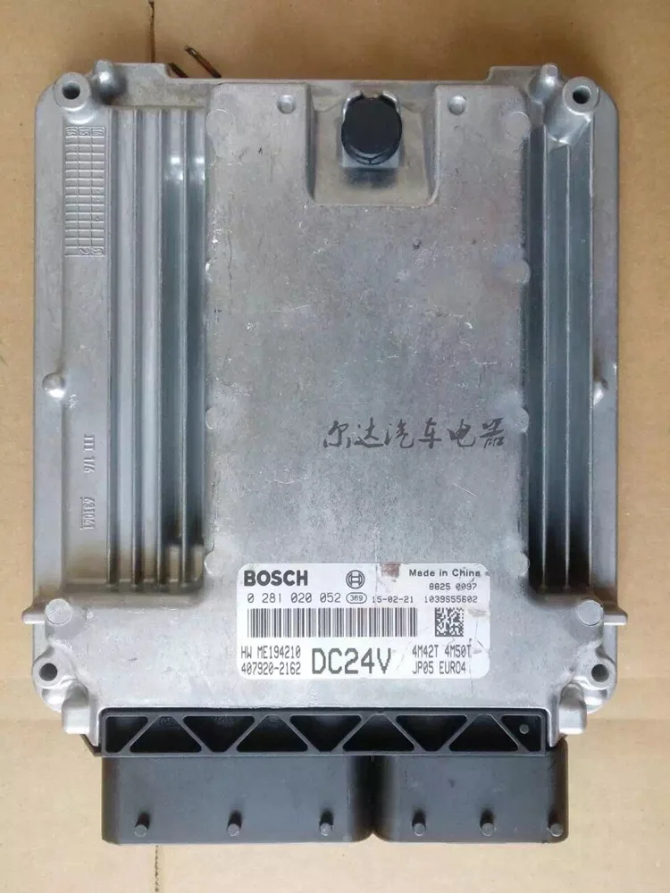 

ECU engine computer board controller 0281020052 407920-2162 for engineering vehicle crane Mitsubishi