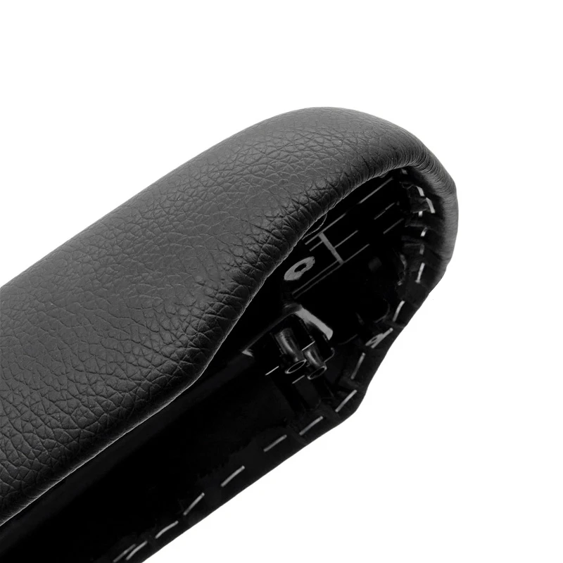 Кожаный Автомобильный Брелок с защелка подлокотника крышка центральной консоли