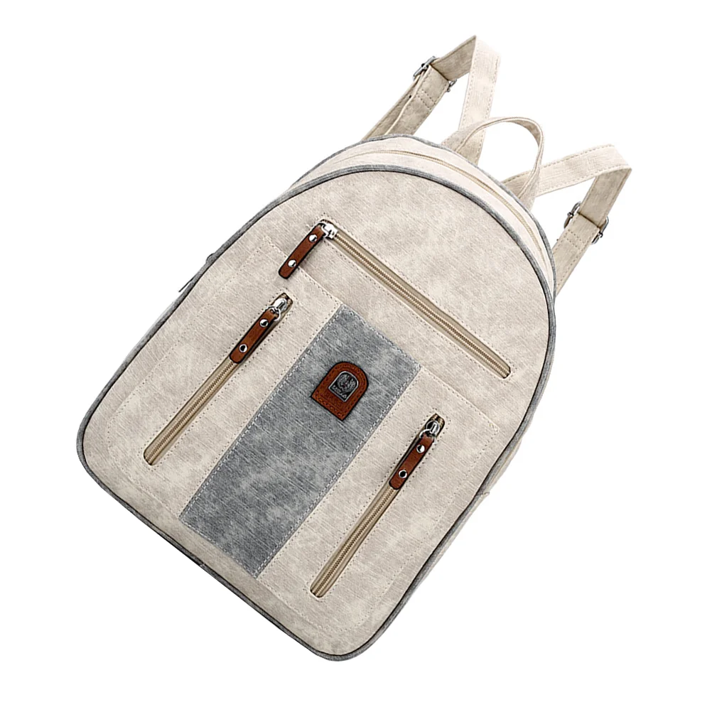 

Chic PU Backpack Outdoor Leisure Backpack Storage Bag Fashion Shoulder Bag