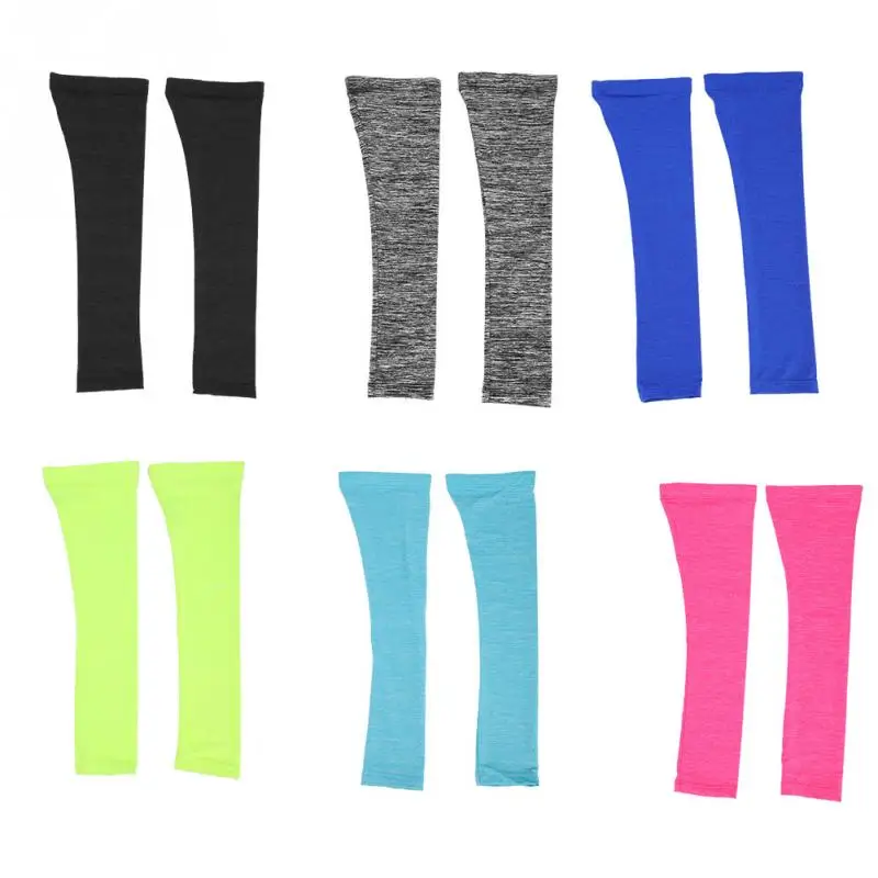 

Arm Sleeve Sport Support Sunscreen Sleeves Elastic UV Outdoors Sports Skin Cover Posture Corrector Arms Protector Corset For Man