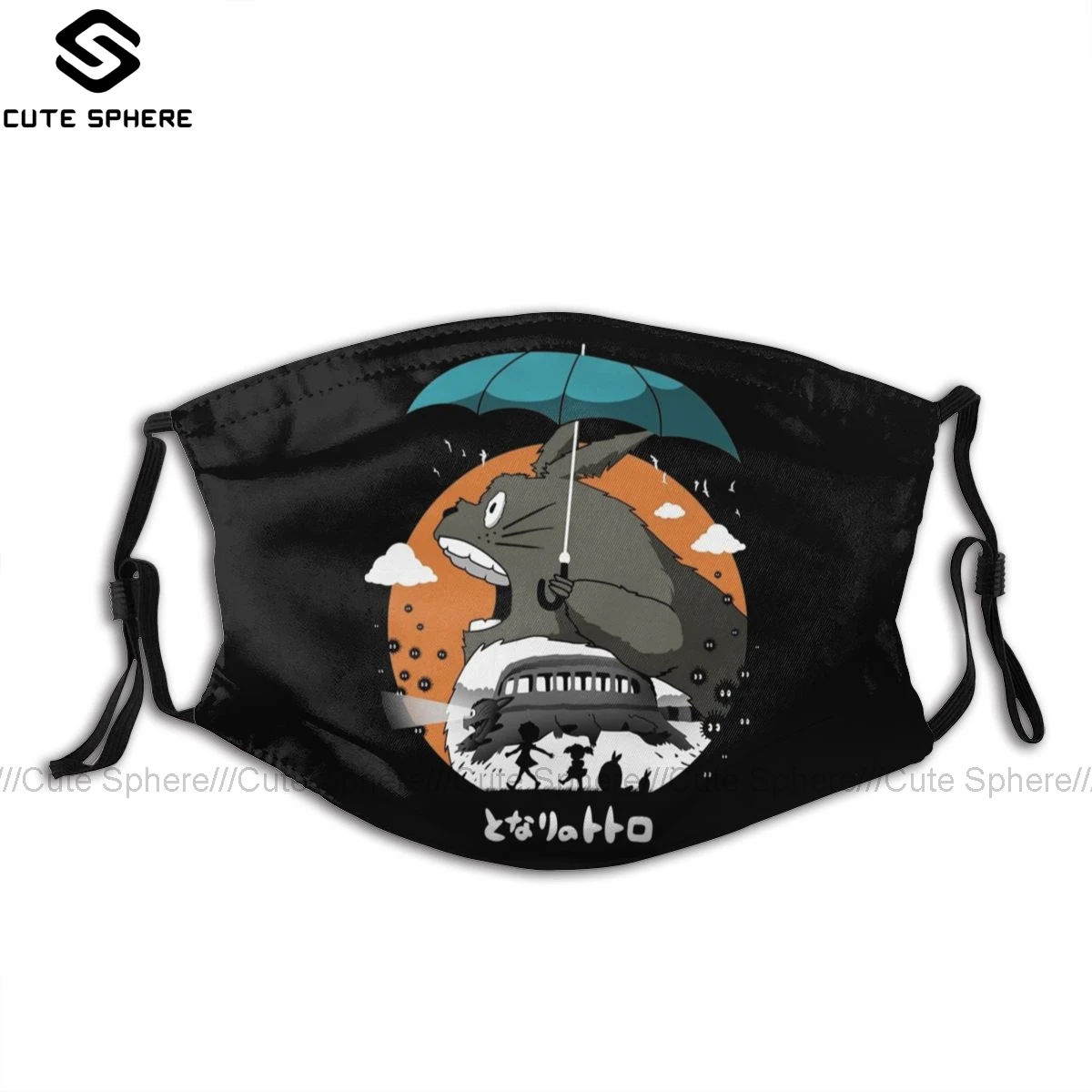 Totoro маска для лица My Neighbor с 2 фильтрами взрослых|Мужские маски-балаклавы| |