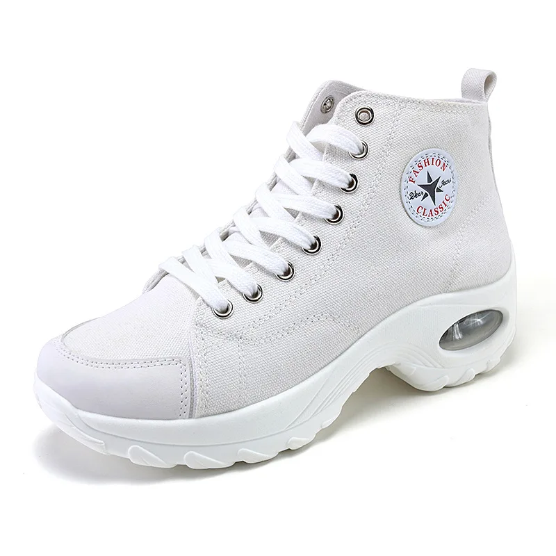 

Sneakers for Women Vulcanized Shoes 2021NEW Style Breathable Canvas Shoes Fashion Large Size Women's Shoes Casual Platform Shoes