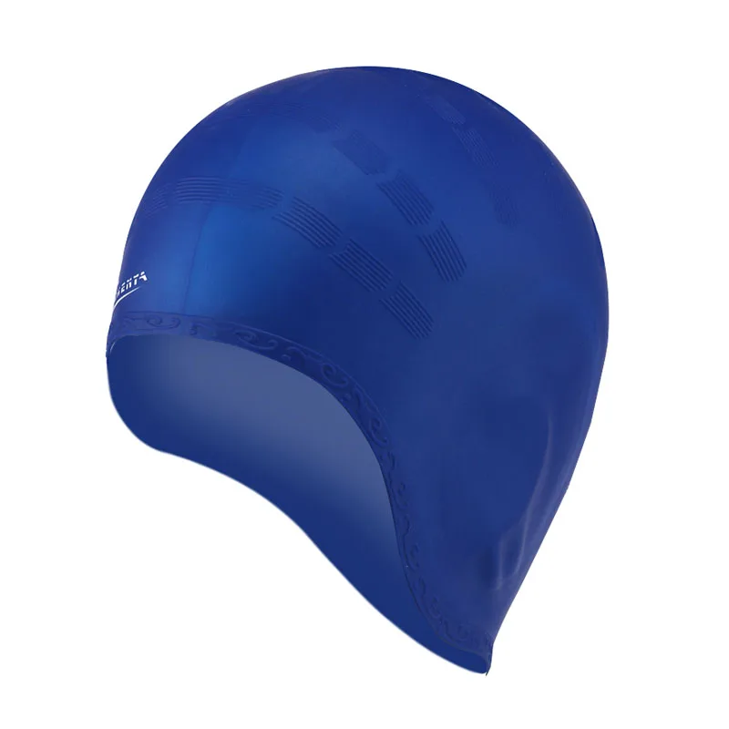 Силиконовая шапка для плавания взрослых женщин длинные волосы большая