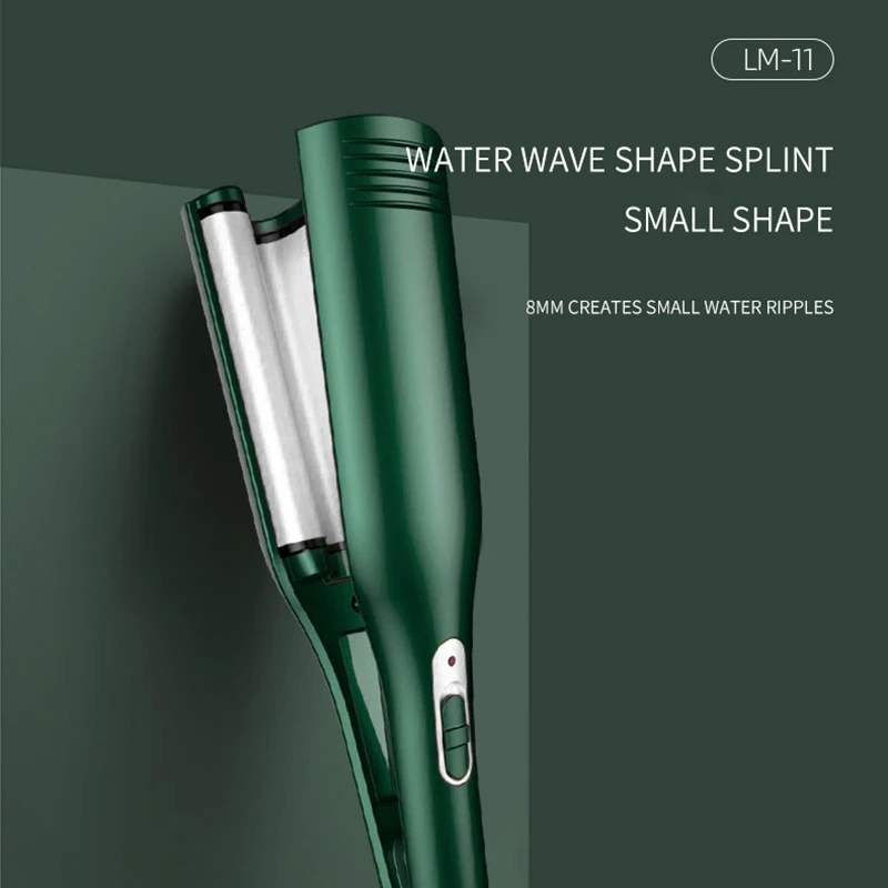 

Новый стиль щипцы для завивки мини три-трубки щипцы для завивки Большая волна вода пульсация Яйцо ролл палка груша цветок щипцы для завивки