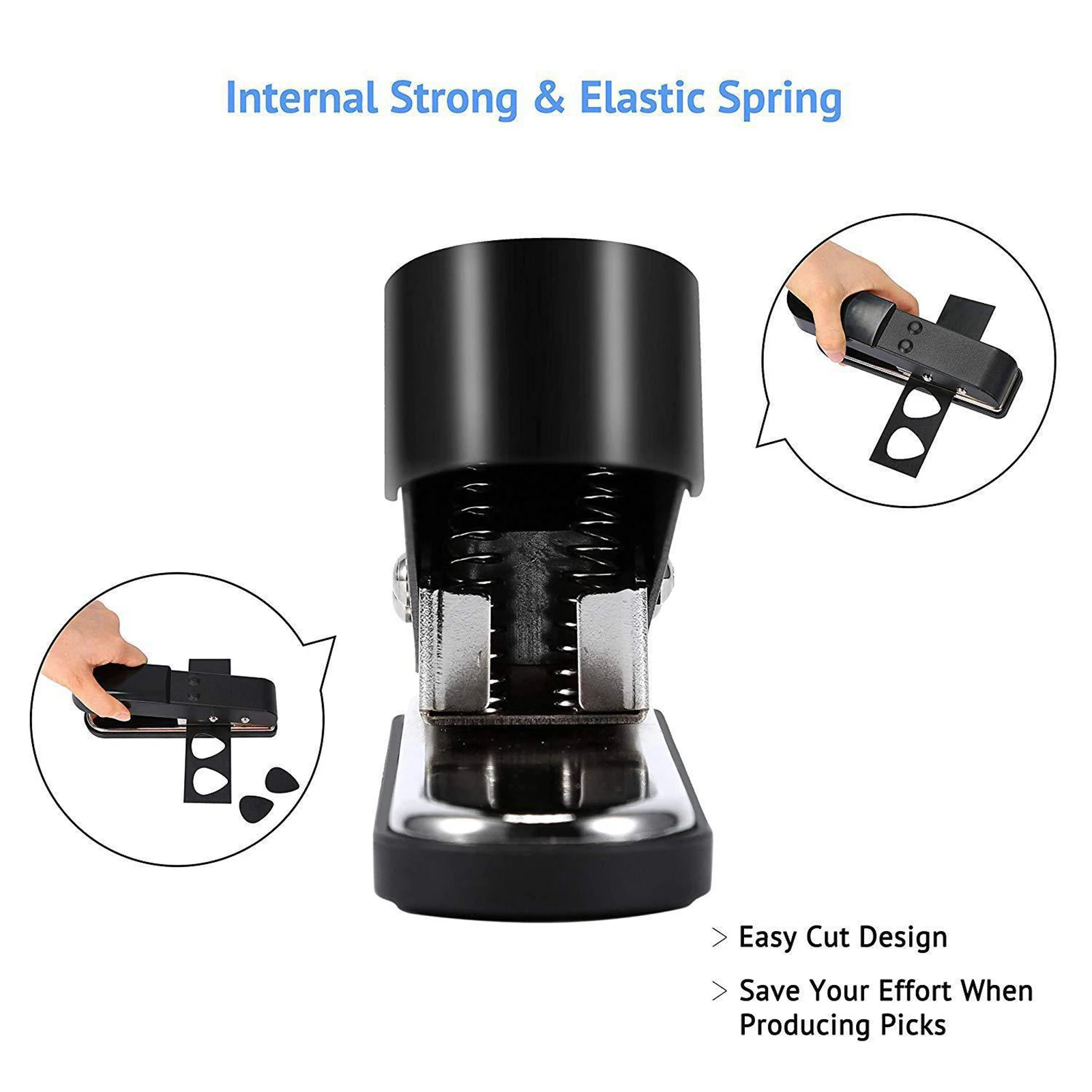 Набор ударов для гитары с кожаным держателем 27 полосок самостоятельного выбора