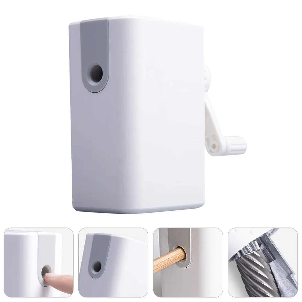 

Multi-Use Classroom Manual Pencil Sharpener for Colored Watercolor School Pencil
