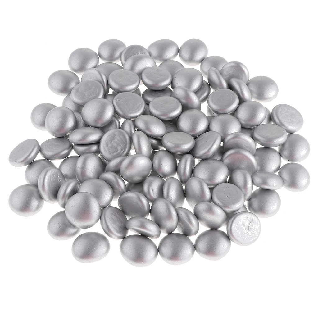 100 шт. красивые Разбрасыватели конфетти для стола Мраморные Шарики с плоским дном