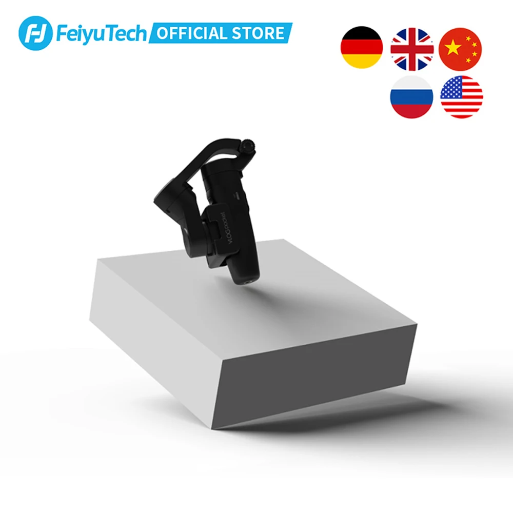 FeiyuTech Vlog Карманный складной ручной карданный стабилизатор для смартфона селфи