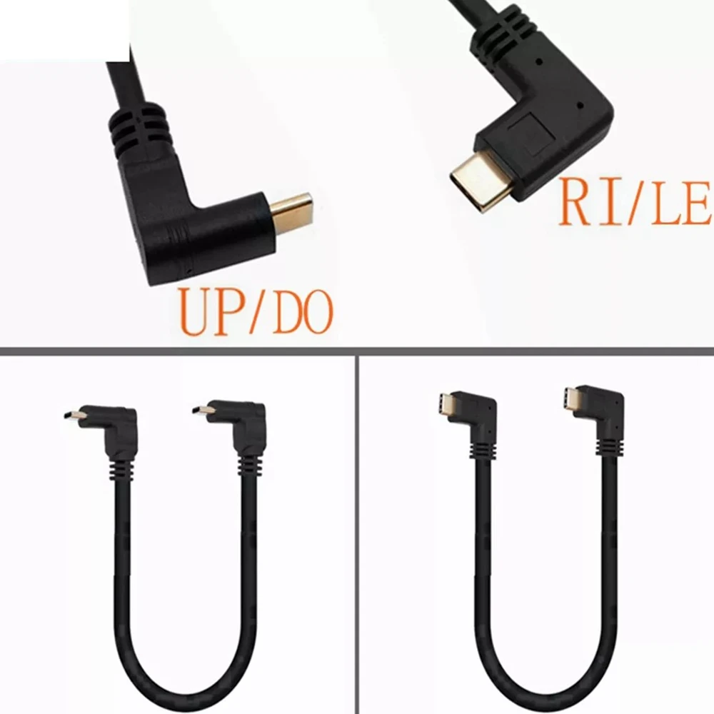 Фото Daten Kabel Extender Schwarz Teile Telefon Ersatz Тип C Stecker Auf Männliche TPE USB 3,1 Verlängerung 10 Гб/с 1 футов 2 фута 3,3 фута 6f №2