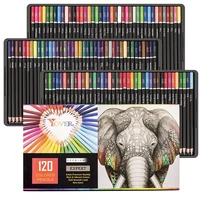 120 art colored pencildrawing and coloring pencil for sketching shading coloring books ideal for artistsadults and kids
