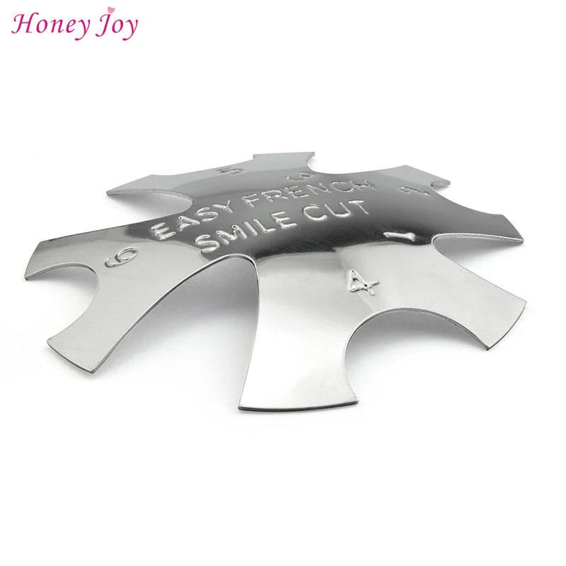 Профессиональный Rainbow Easy French V/Овальная форма триммер для маникюра резак ногтей