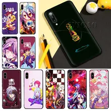 Мягкий силиконовый чехол для телефона IYICAO No game life аниме Redmi 8A 4A 4X 5A