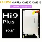 Polegada lcd с ЖК-дисплеем, цифровым стеклом, сенсором для chuwi hi9 plus cwi515 tela tablet polegada с tela de toque