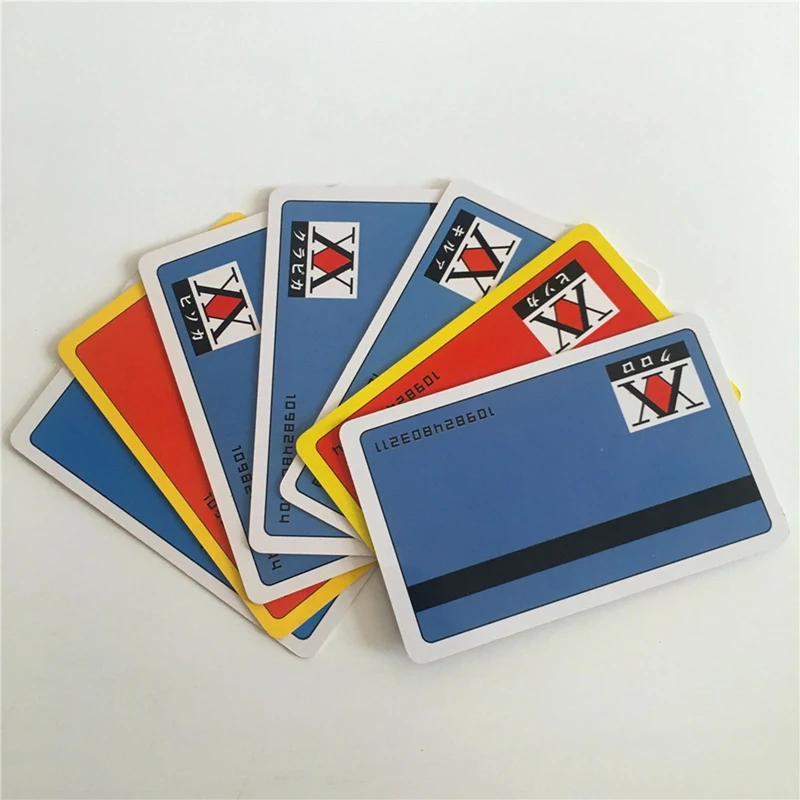 

1PC NEW Stylish Anime Cosplay License Card Toys Props Jie Killua Zoldyck Badge Cards