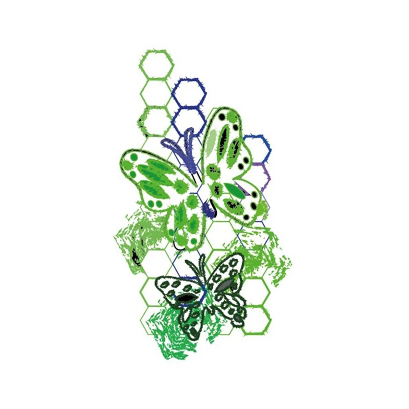 Геометрическая бабочка прозрачные штампы 2019 резиновая прозрачная силиконовая