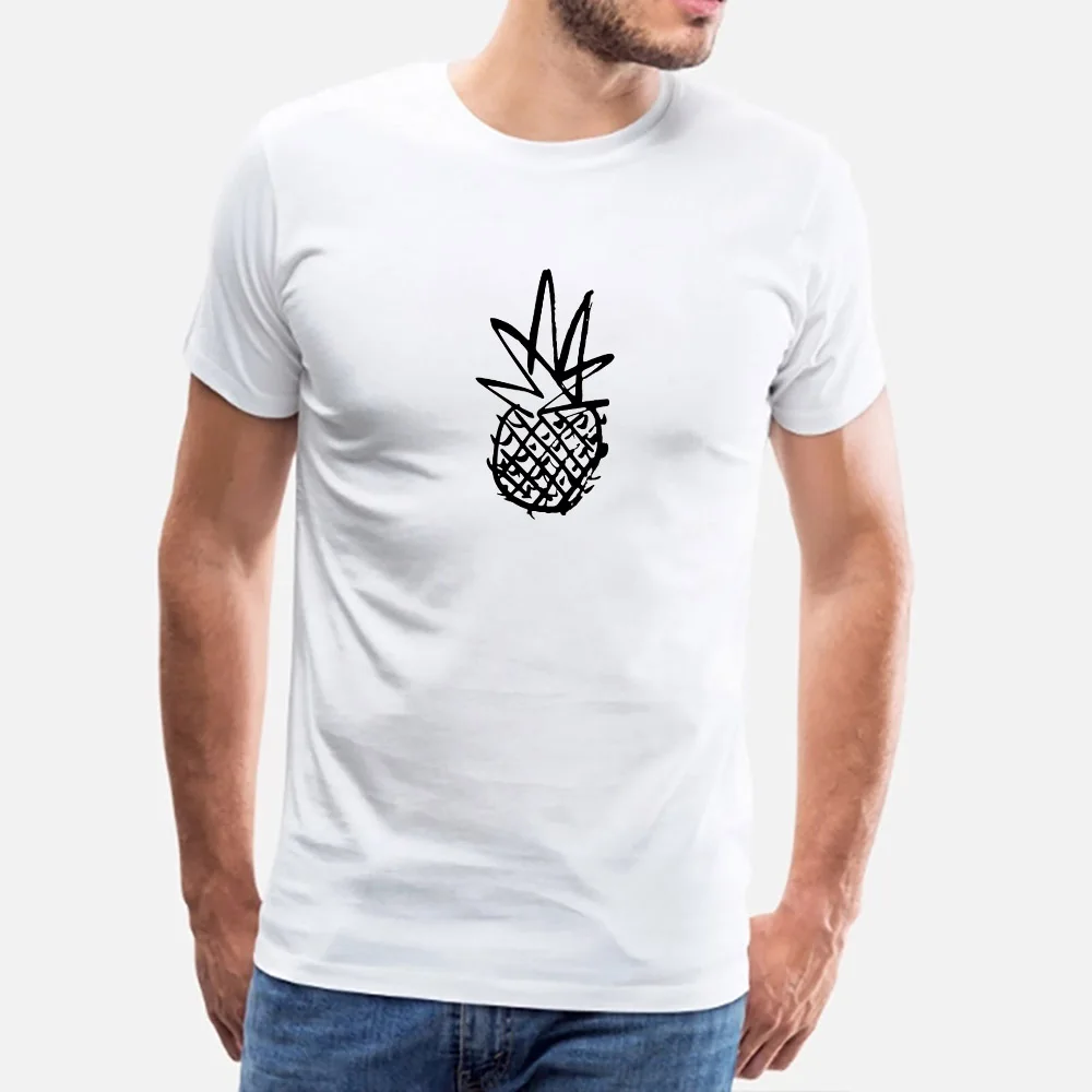 

Мужская летняя футболка с коротким рукавом и круглым вырезом