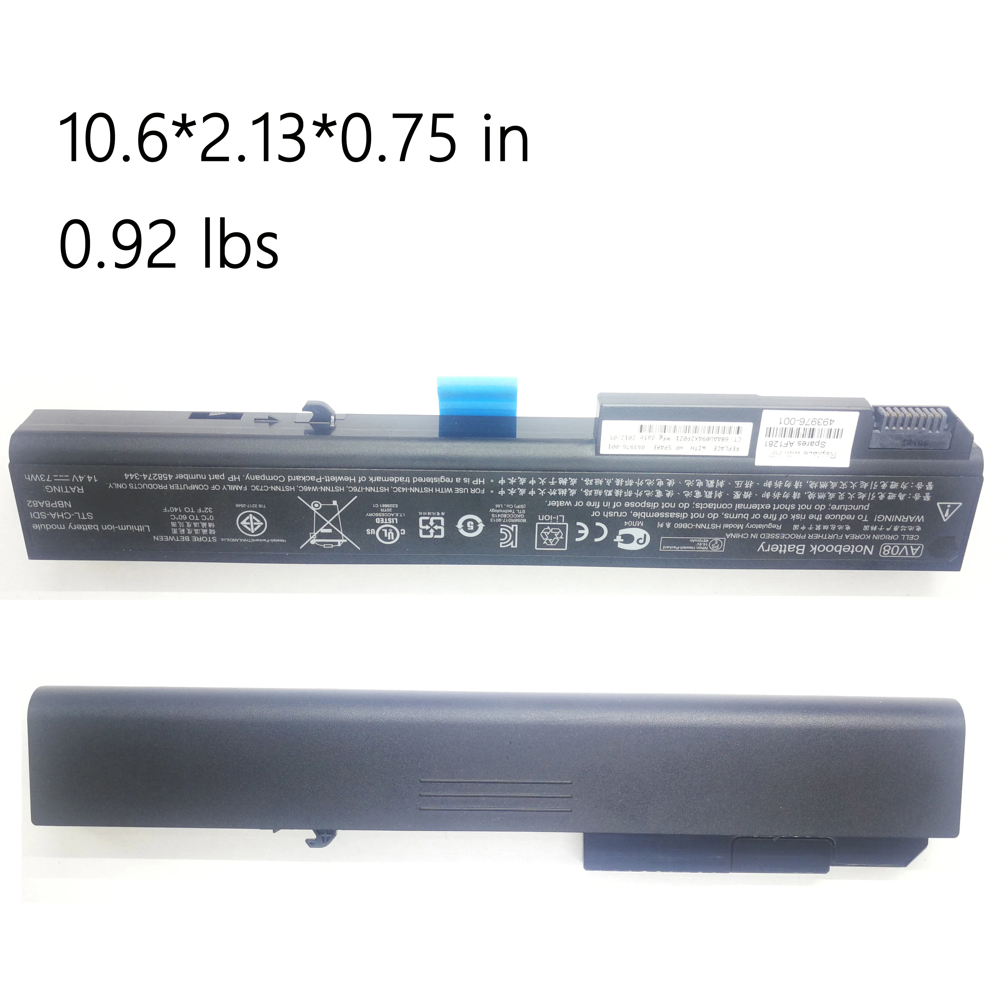 Оригинальные AV08 AV08XL HSTNN-LB60 HSTNN-XB60 ноутбук Батарея для HP EliteBook 8530p 8540 Вт 8740 8530 8730p 8730w |