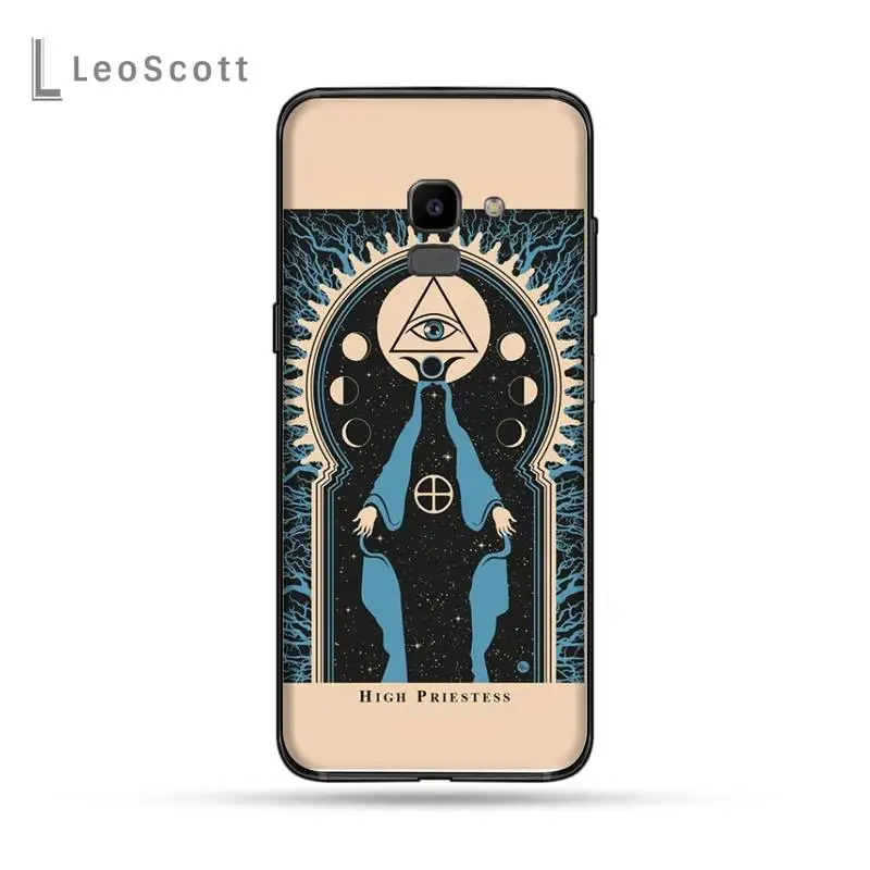 

Witches moon Tarot Mystery totem Phone Case For Samsung Galaxy J2 J4 J5 J6 J7 J8 2016 2017 2018 Prime Pro plus Neo duo