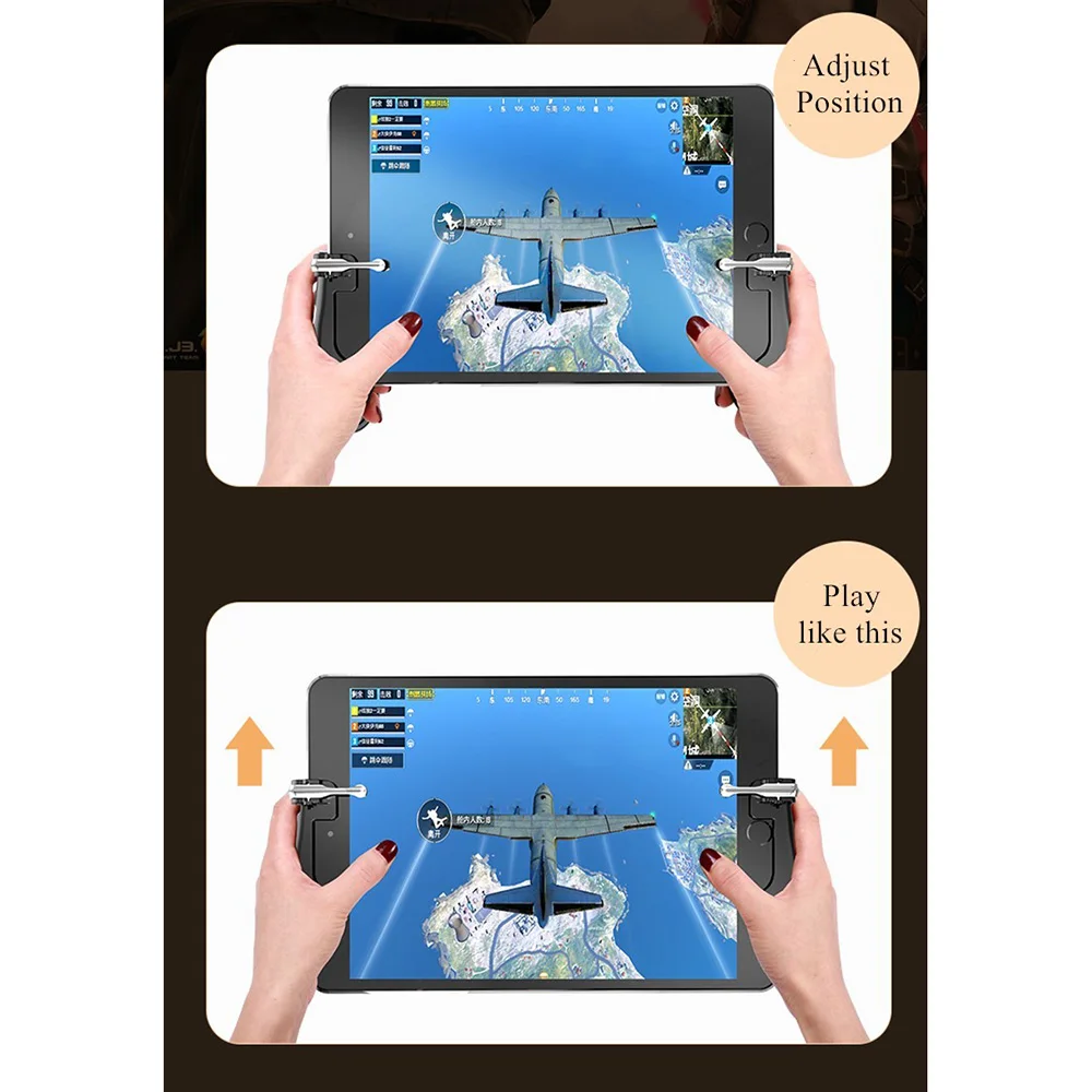 Игровые аксессуары ручной захват L1R1 триггер прицел геймпад игры PUBG FPS для iPad Mini 5