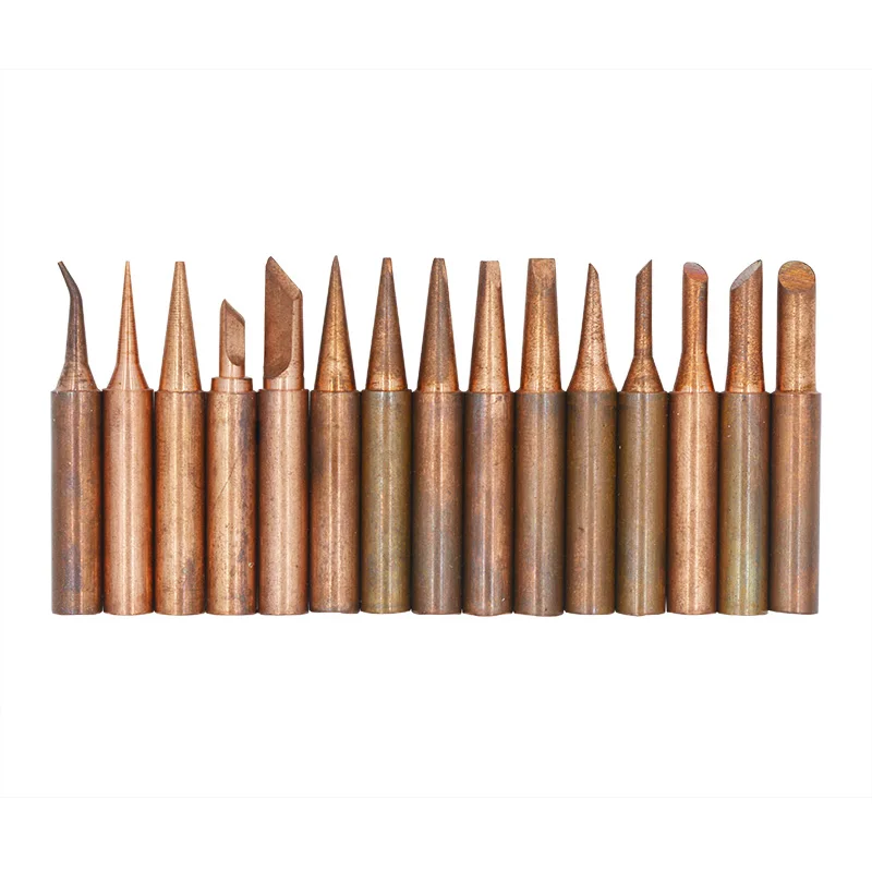 Наконечник паяльника из чистой меди серии 900M T 5 шт. бессвинцовые сварочные