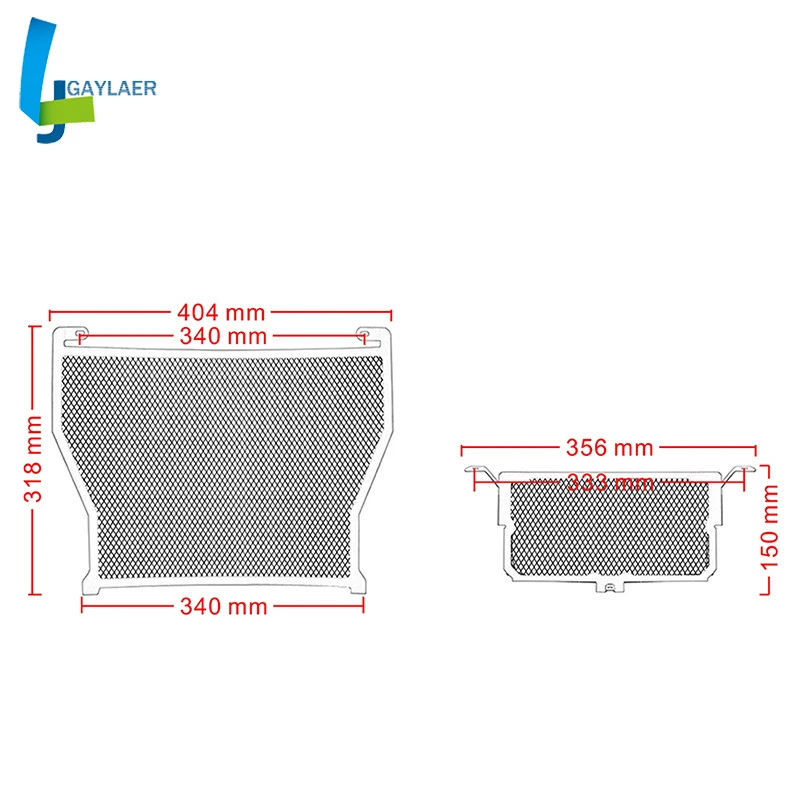

Motorcycle Stainless Steel Radiator Protector Grill Guard for BMW S1000R 2014-2015 S1000XR 2015-2016 HP4 2012-2014