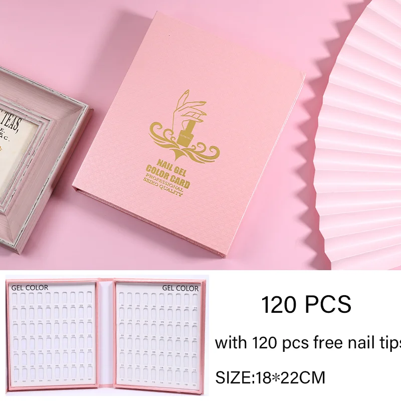 Карточка для гель лака ногтей 120/160/216 цветов| |