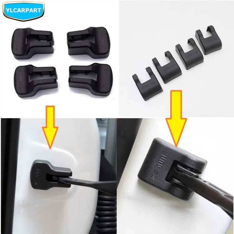 Для Geely Emgrand 7 EC7 EC715 EC718, EC7-RV EC715-RV EC718-RV, автомобильный ограничитель открывания двери Крышка, автомобильные аксессуары 3D наклейки