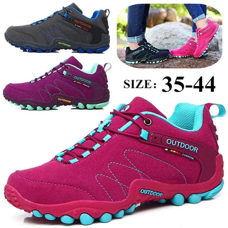 

Breathable cross-country running shoes mountain hiking shoes male 2021 new outdoor climbing shoes couples amazon