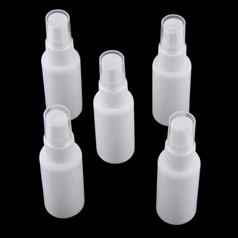 Beauty White Plastic Atomiser - Empty Spray Bottle 30 ml Pack of 5 Bottles | Красота и здоровье