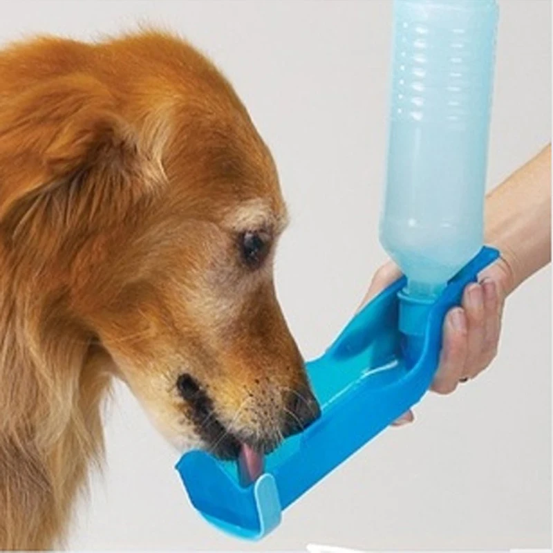 

Dog Bottle Feeders 250ML Outdoor Portable Pet Dog Water Bottles Foldable Tank Drinking Design Travelling Bowl Feeding Dispense