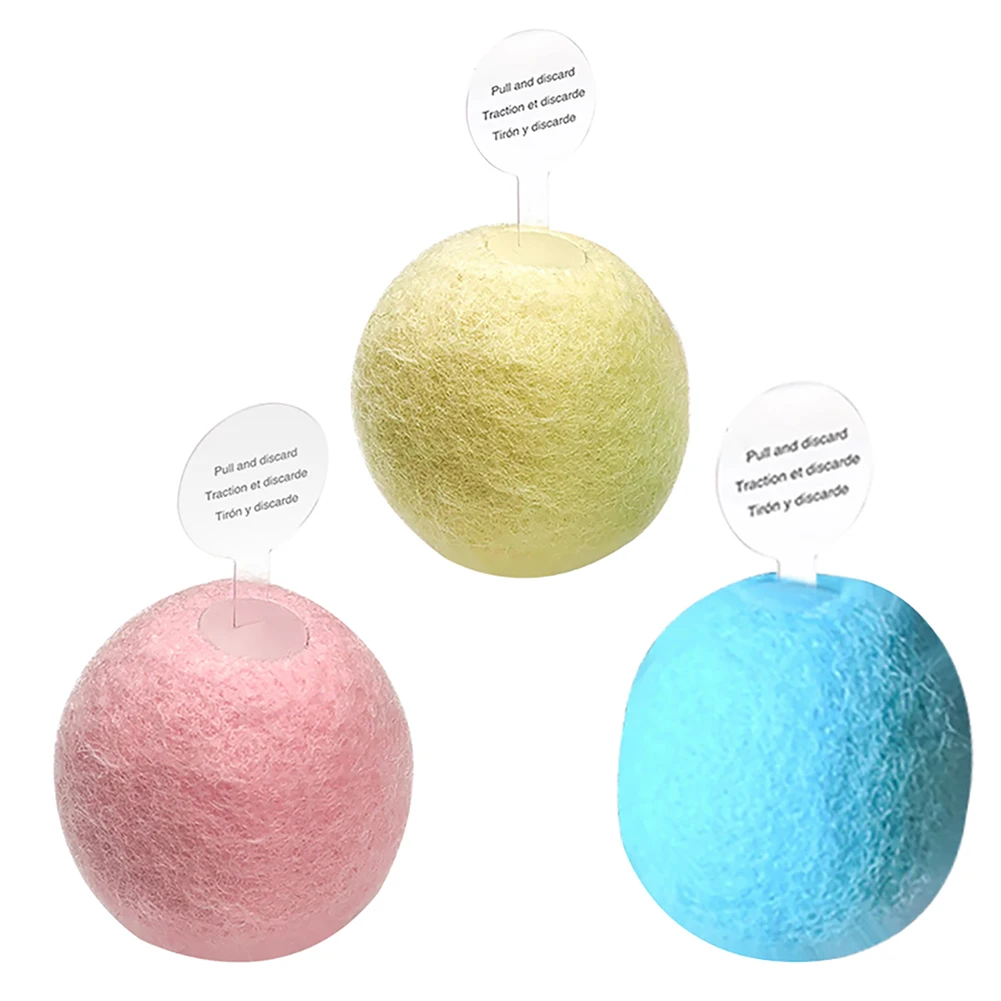 

Cat Toy Ball EVA Wool Felt Balls With 3 Lifelike Animal Chirping Sounds Refillable Catnip For Cat Exercise Cat Accessories