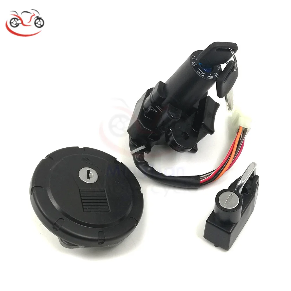 Ignition Lock Oil Fuel Tank Gas Cover Switch Helmet for Kawasaki KLX250 KL250 KLX125 KLX250S KLX250SF KL KLX 250 | Автомобили и