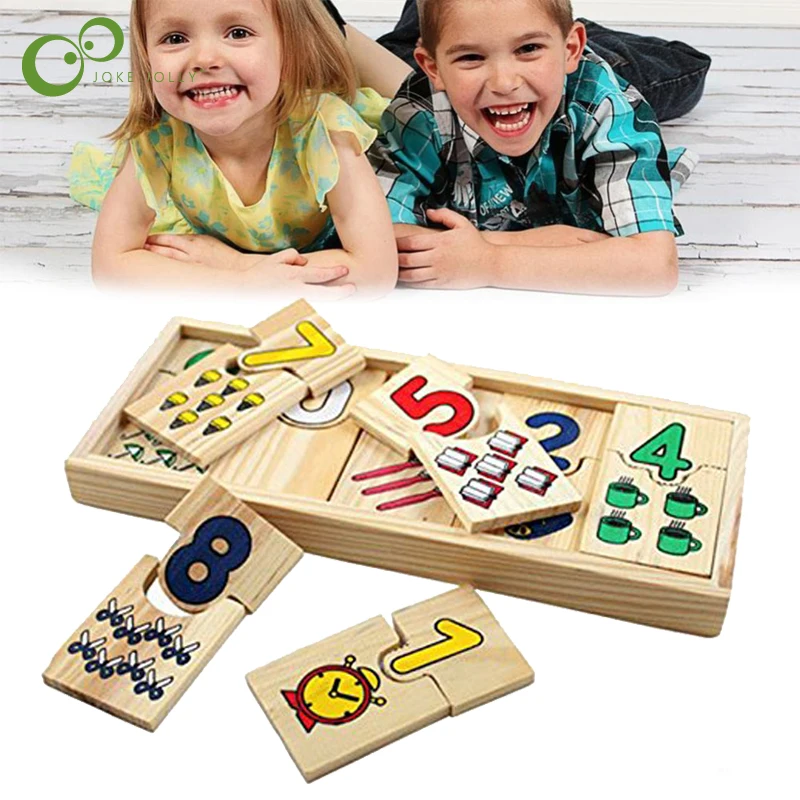 1 шт. деревянные образовательные игрушка для родителей и детей Обучающие игрушки