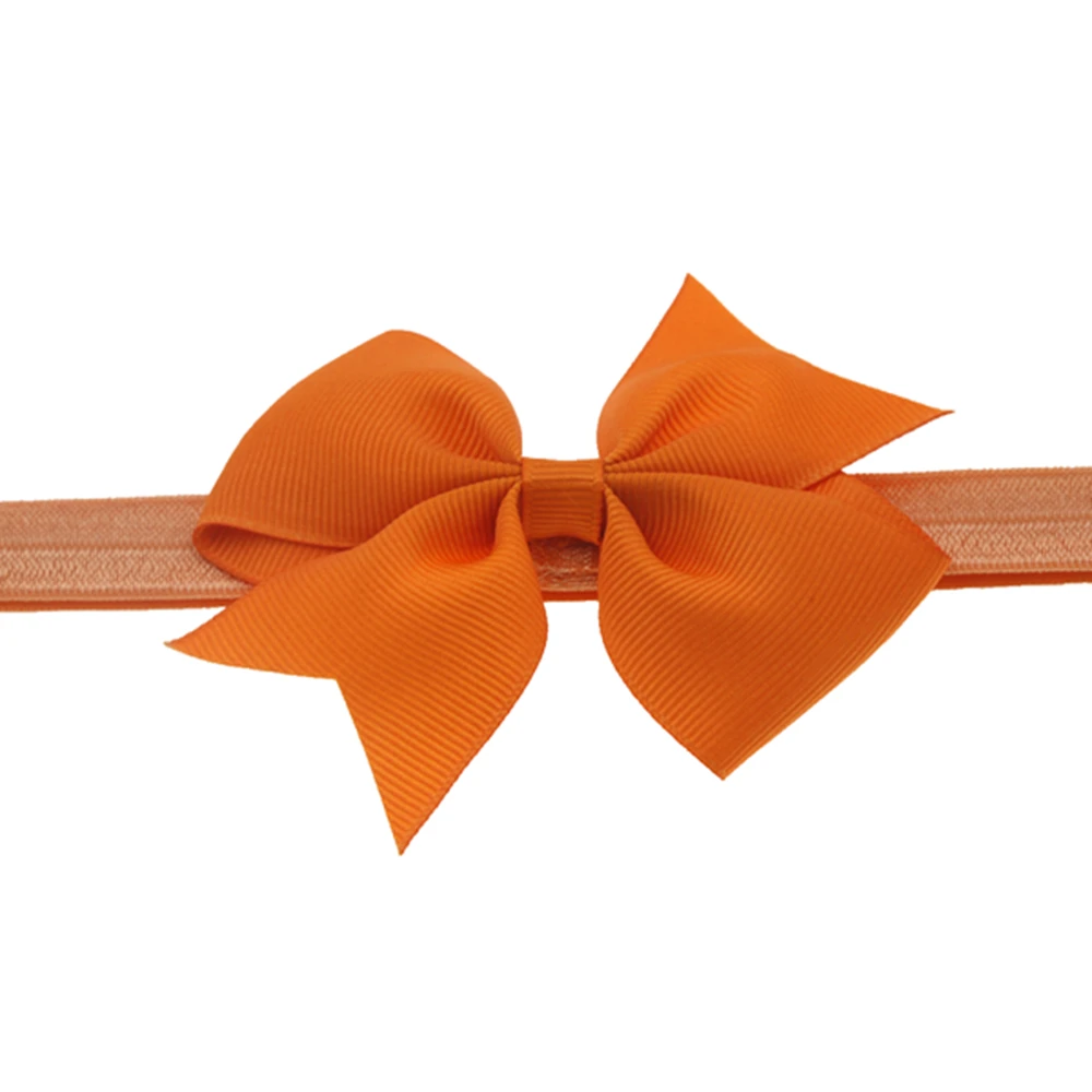 Украшение для детей повязка на голову малышей новорожденных детский бант волос