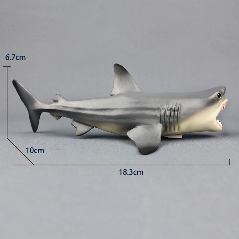 Игрушка своими руками Megalodon доисторических океан образования фигурка животного